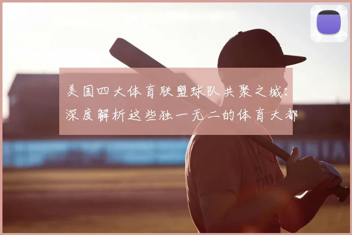 美国四大体育联盟球队共聚之城：深度解析这些独一无二的体育大都会